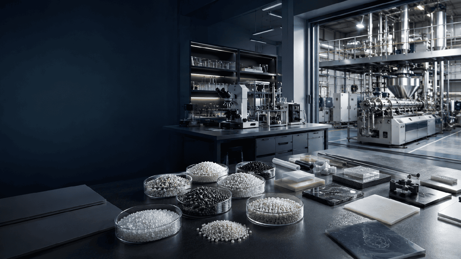 Advanced materials laboratory and pilot processing environment